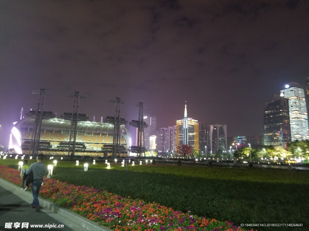 珠江夜景 广州夜景