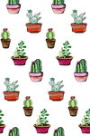 植物无缝印花图案