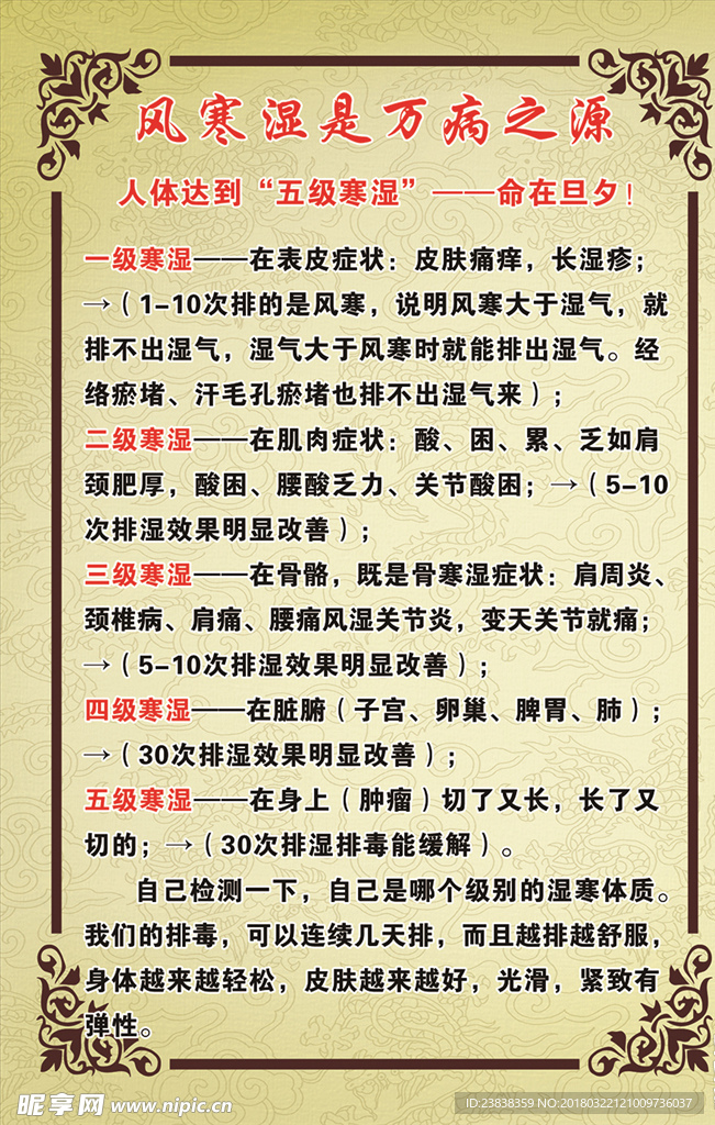 风寒湿是万病之源