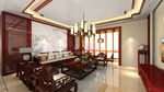 中式客厅设计图