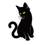 矢量黑猫