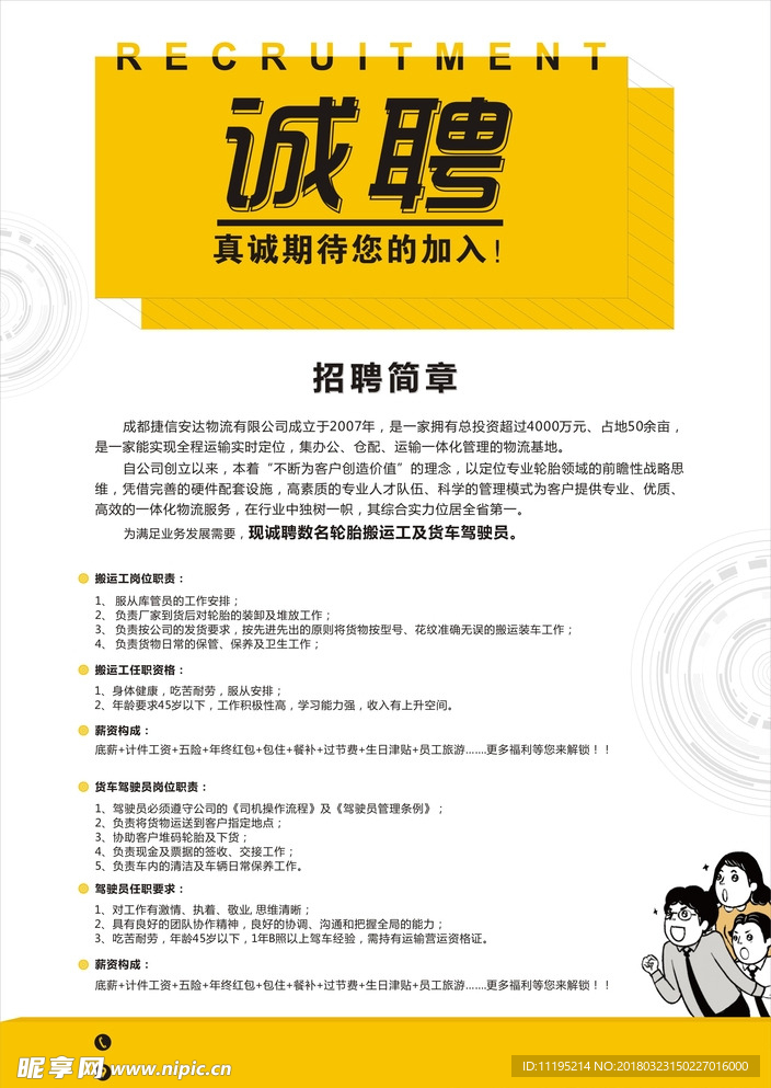 招聘海报