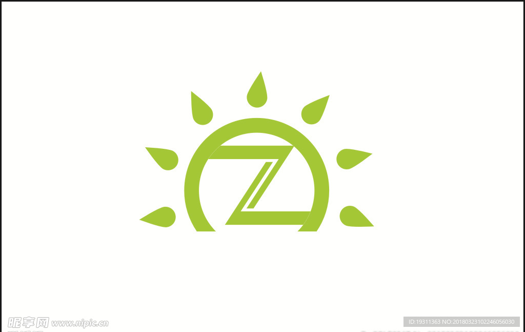 logo 设计 字母Z