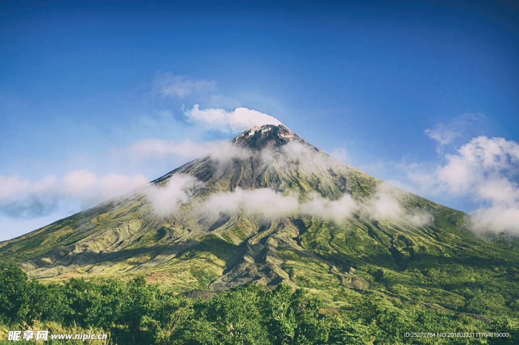 安静的火山口
