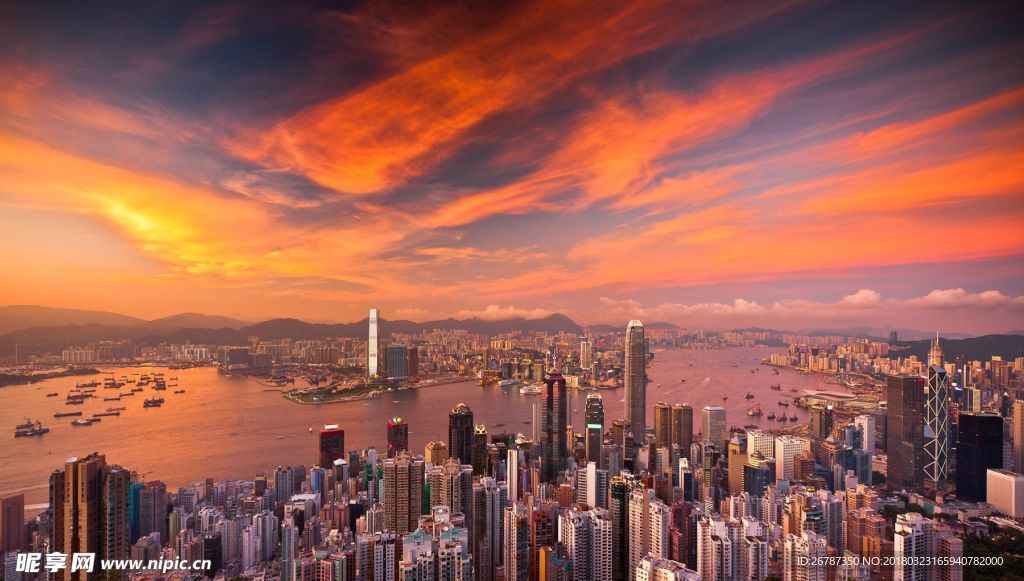 眺望港岛