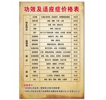 理疗馆价目表