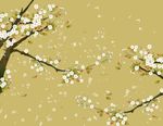 手绘樱花