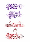 矢量花纹花边欧式花纹