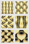 金色花纹