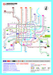 上海地铁最新线路矢量图