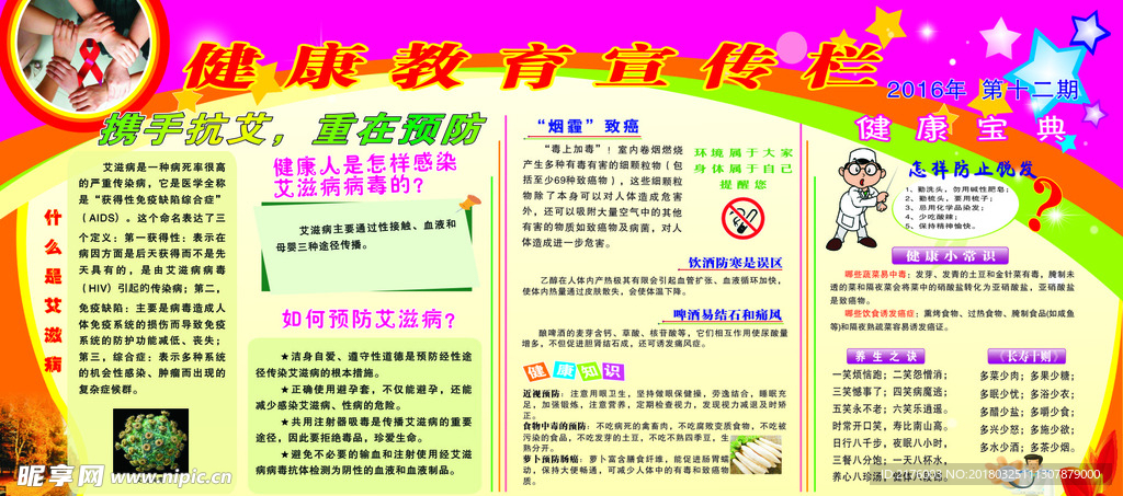 健康教育宣传栏