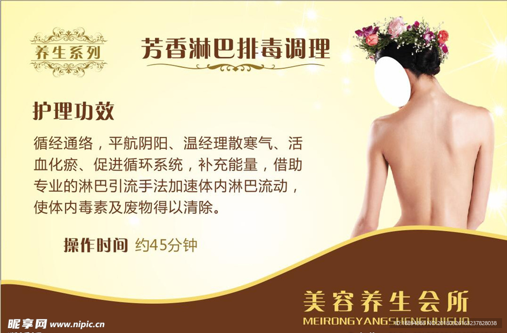 淋巴排毒 美容养生 经络