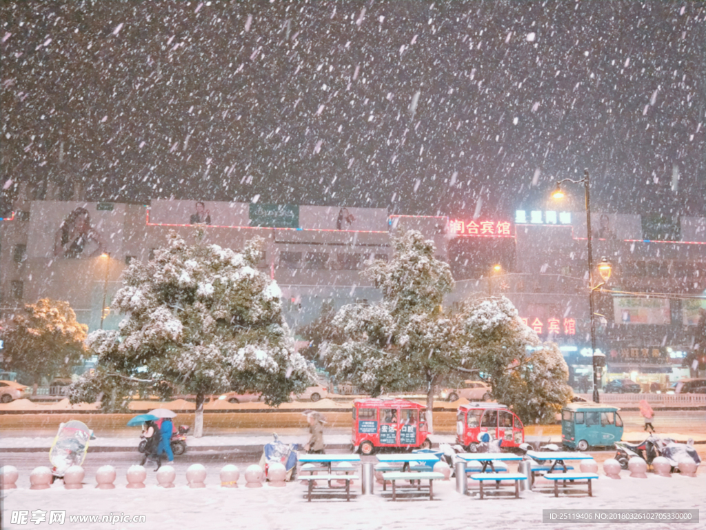 杭州的雪