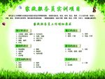 家政服务员实训项目