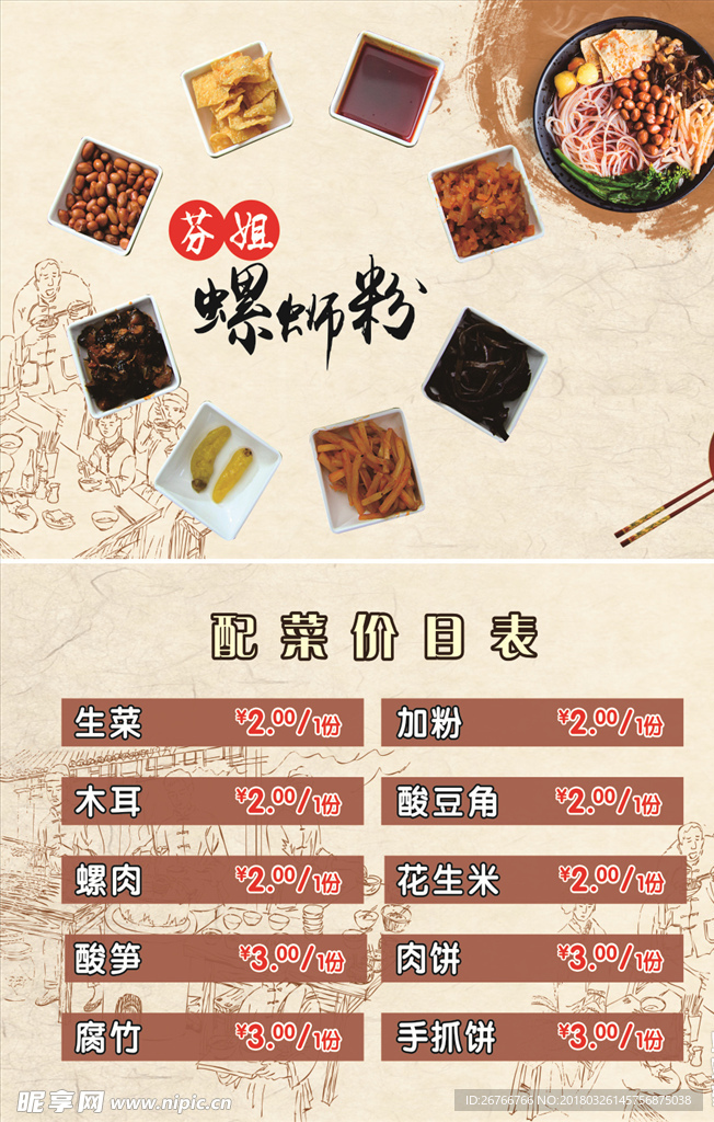价目表