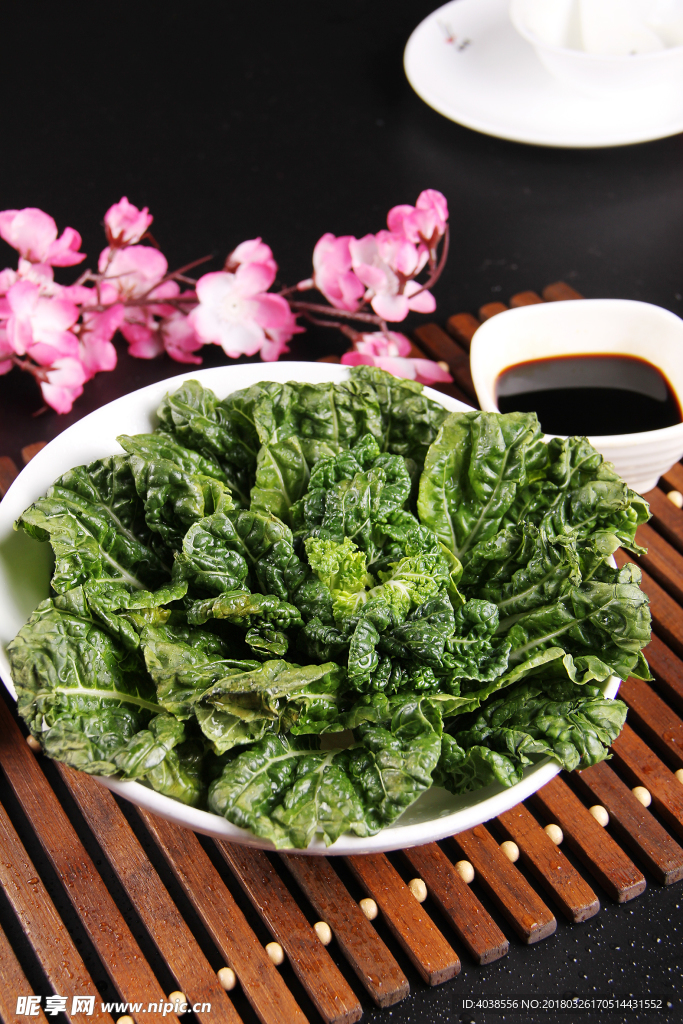 沾汁奶白菜