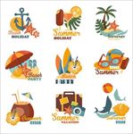 夏天旅游标签