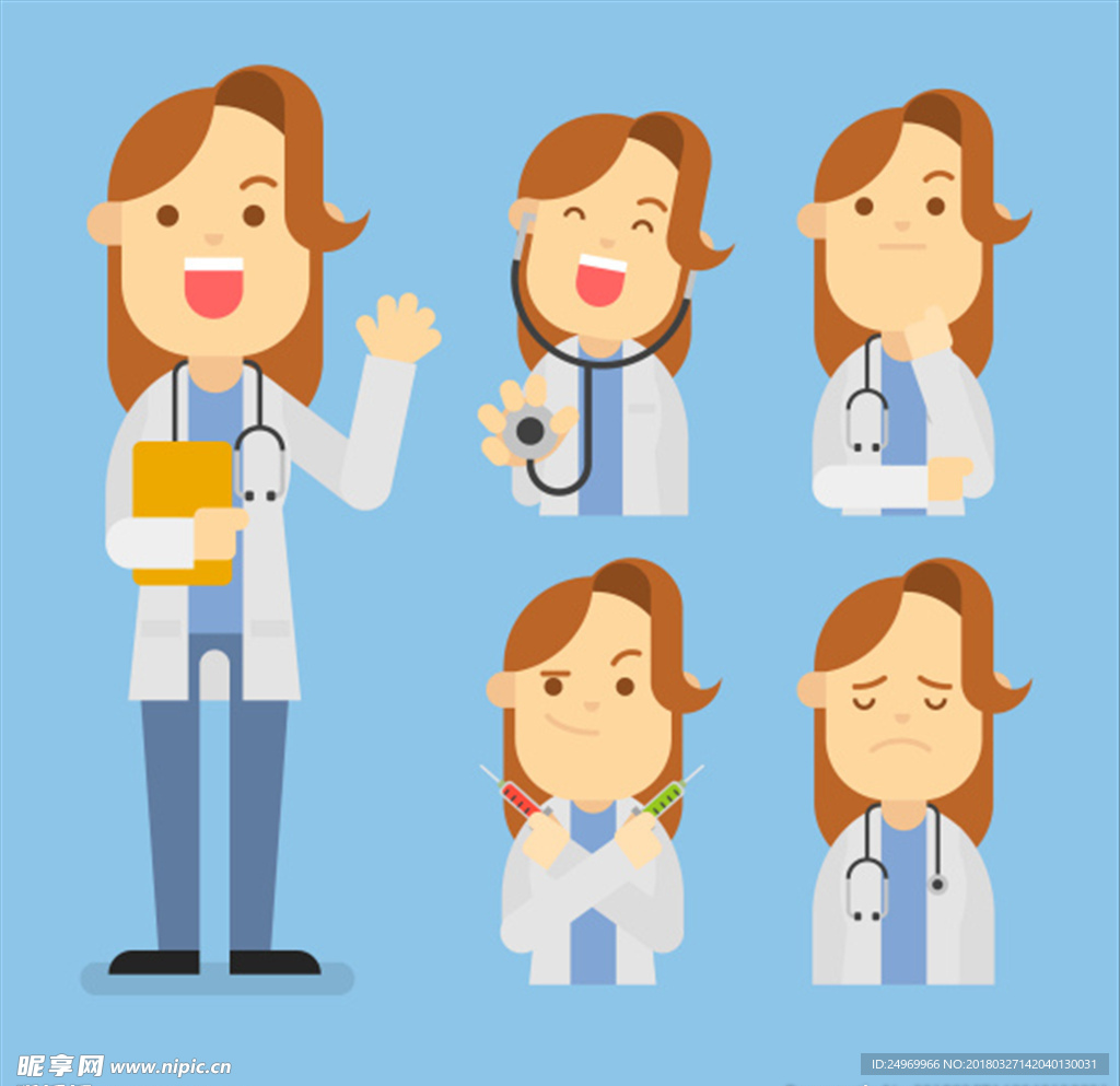 医学卡通人物