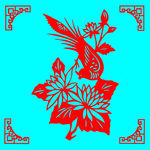 花鸟剪纸