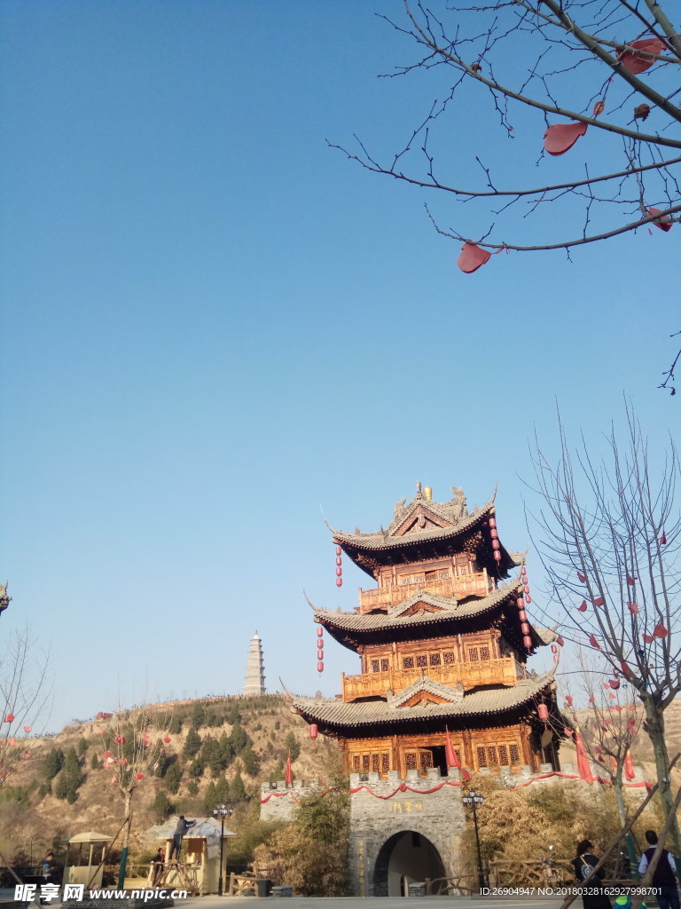 渭南 桃花源 恒乐门