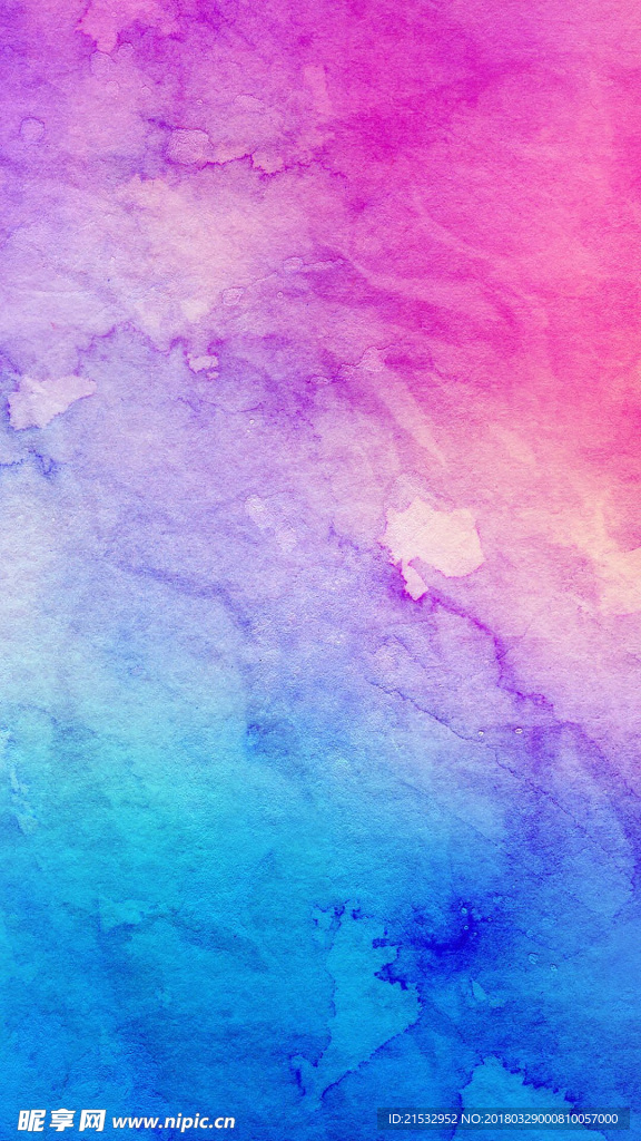 彩色渐变水墨H5背景素材