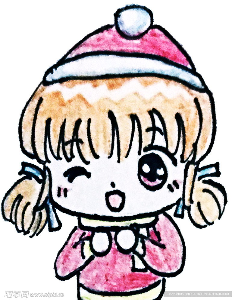 可爱女孩