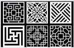 中式镂空花纹