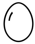 鸡蛋简笔画