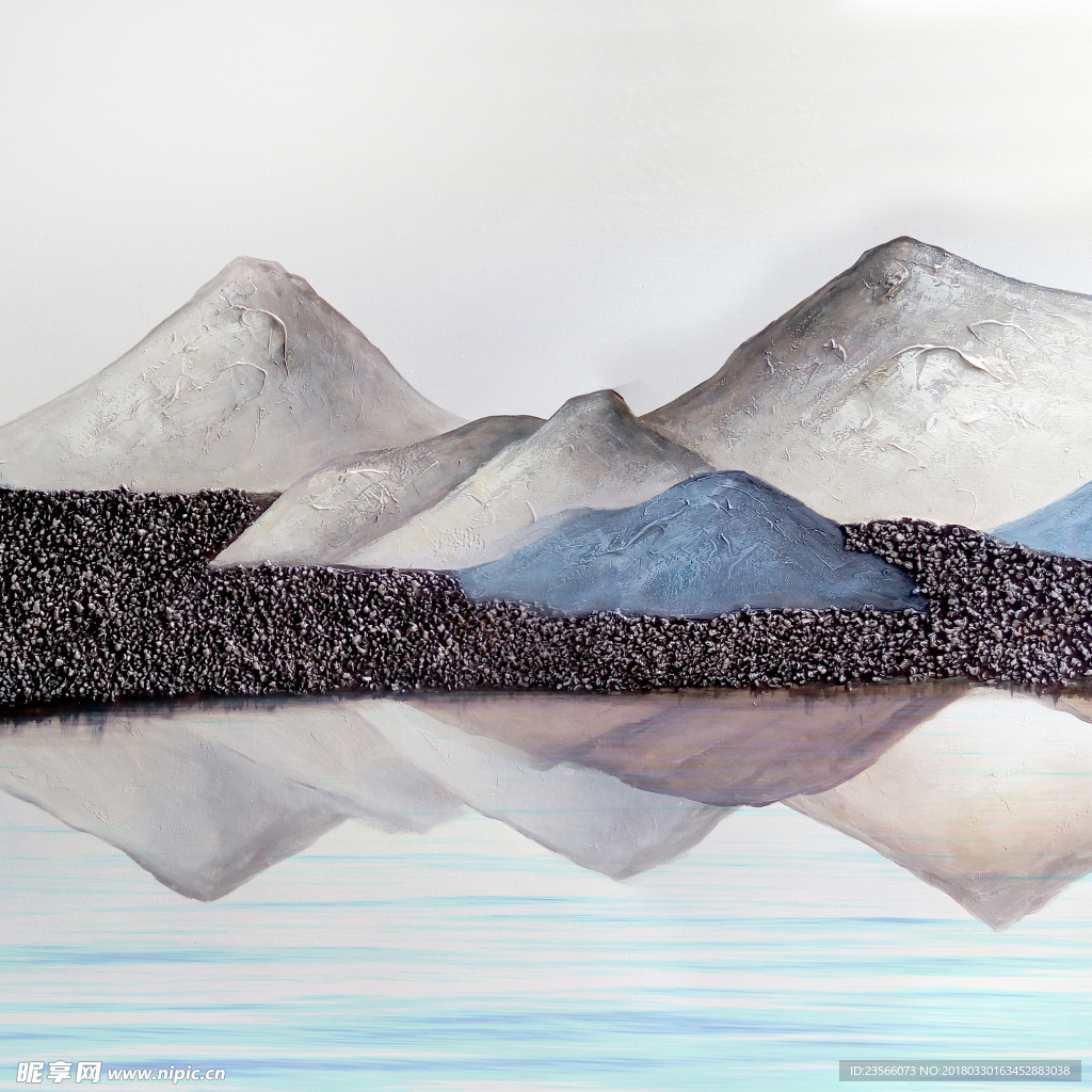 新中式意像山水画
