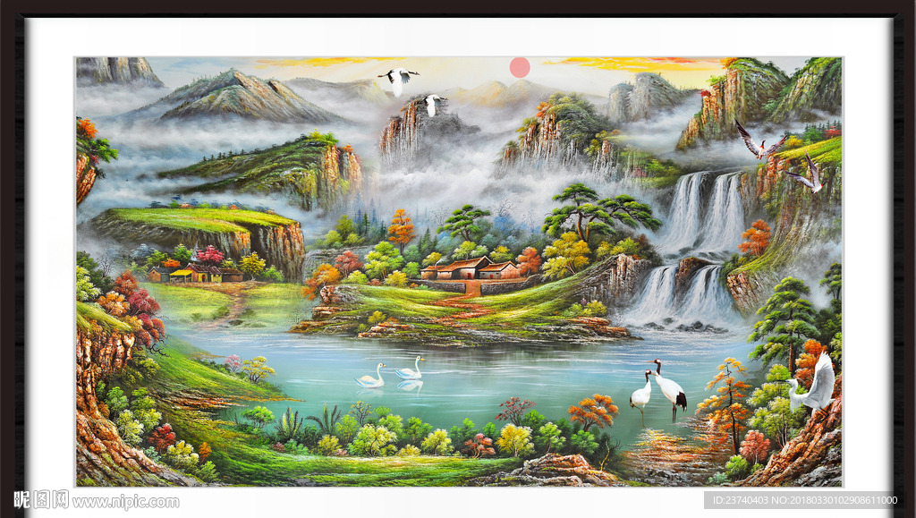 风景油画