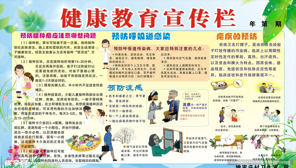 健康教育宣传栏