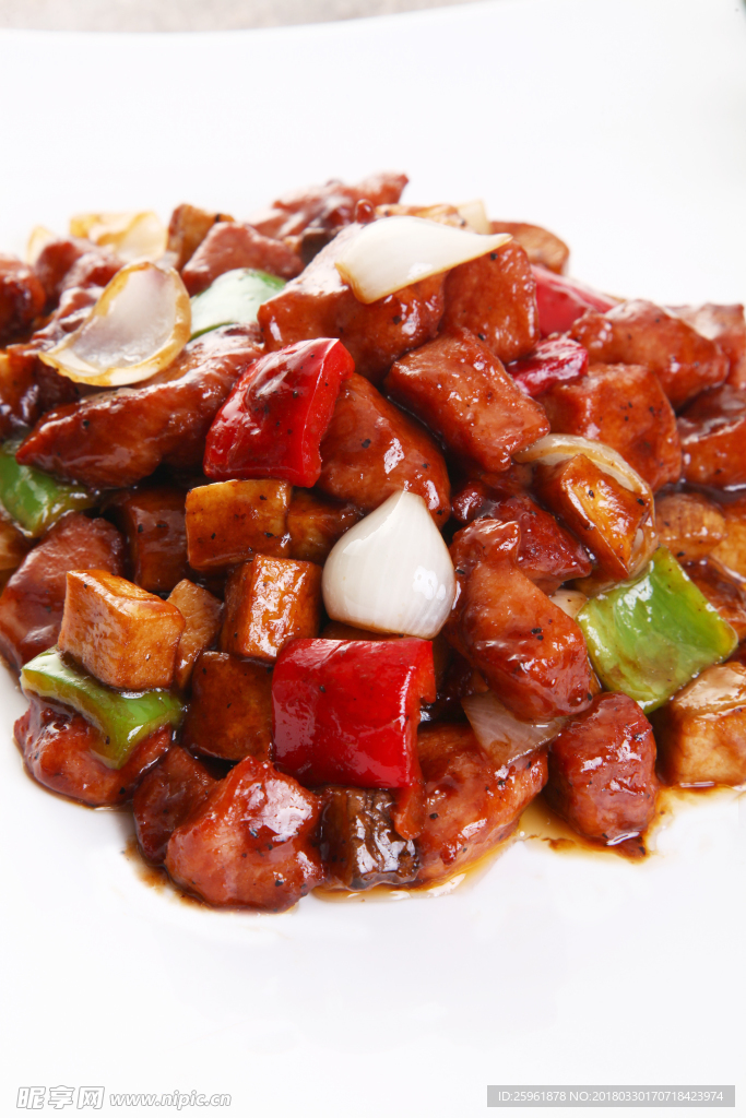 黑椒牛肉 粒