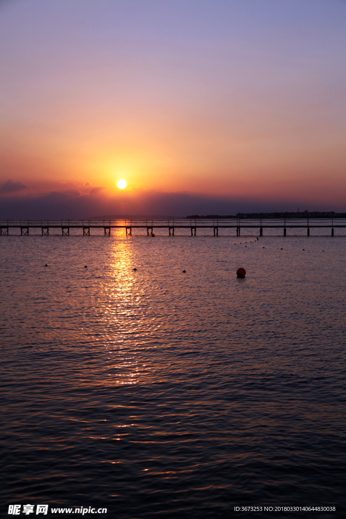 夕阳西下晚霞