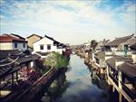 水乡风景建筑物摄影