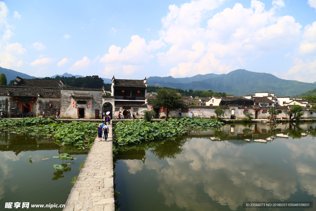 田园建筑物风景摄影