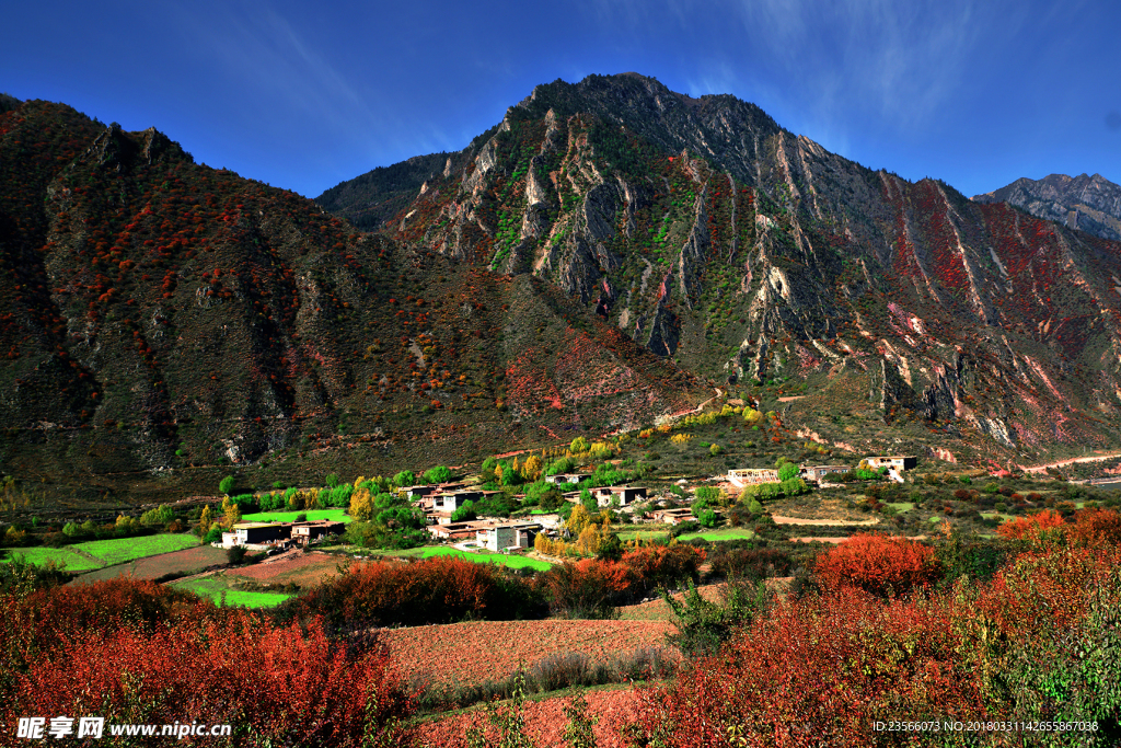 山脉风景摄影