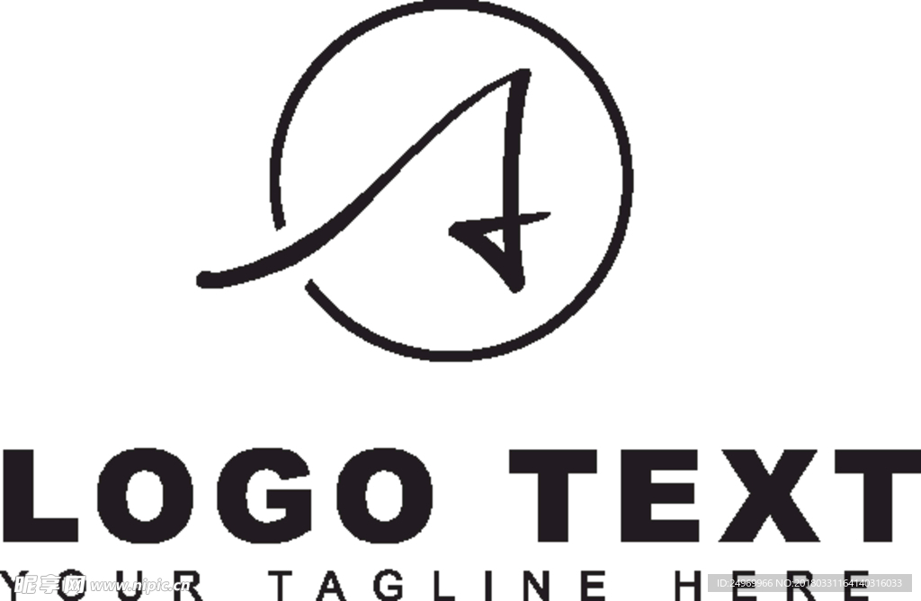 A字母LOGO
