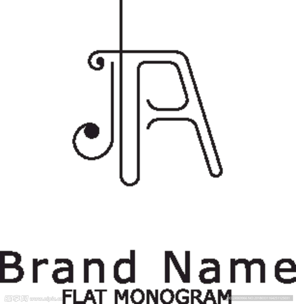 A字母LOGO