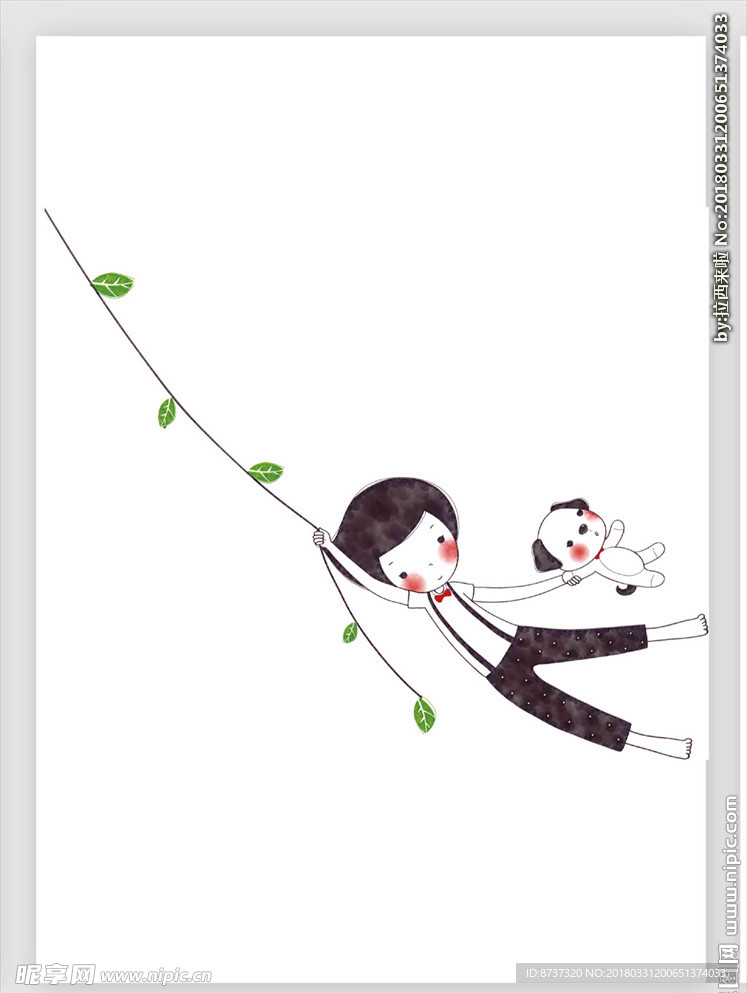 手绘插画