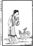 插画  古代人物   PSD格