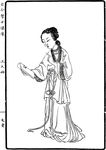 插画  古代人物   PSD格