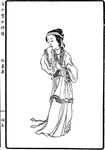 插画  古代人物   PSD格