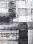 灰色抽象线条画