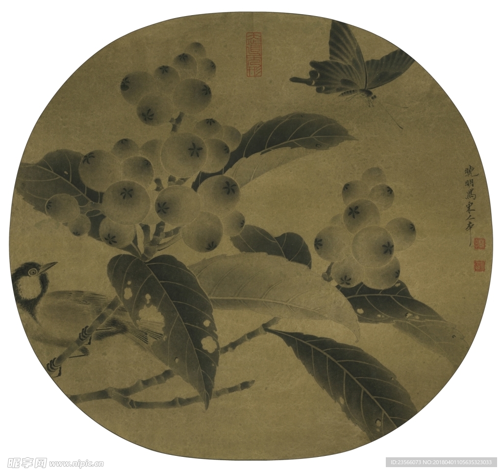 花鸟植物工笔画