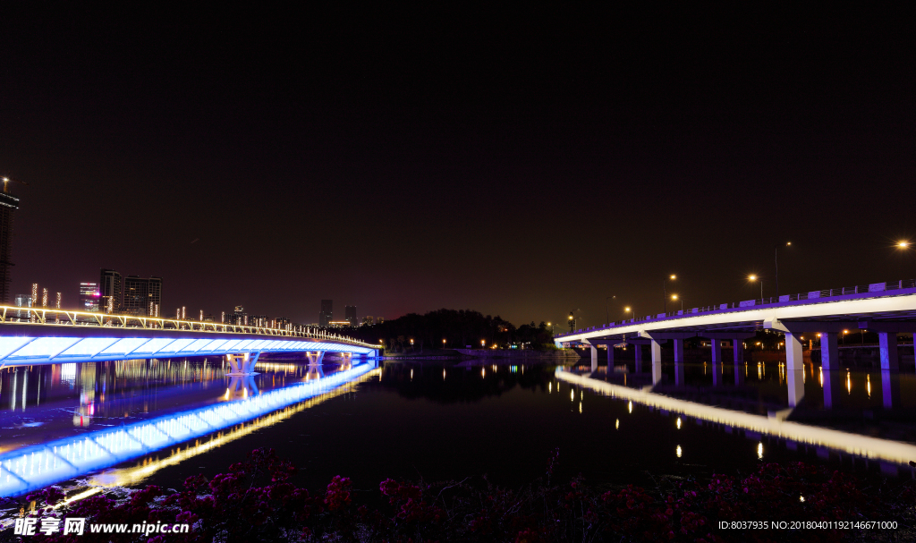 深圳人才公园夜景