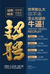 员工招聘海报
