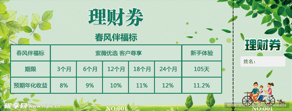 理财券