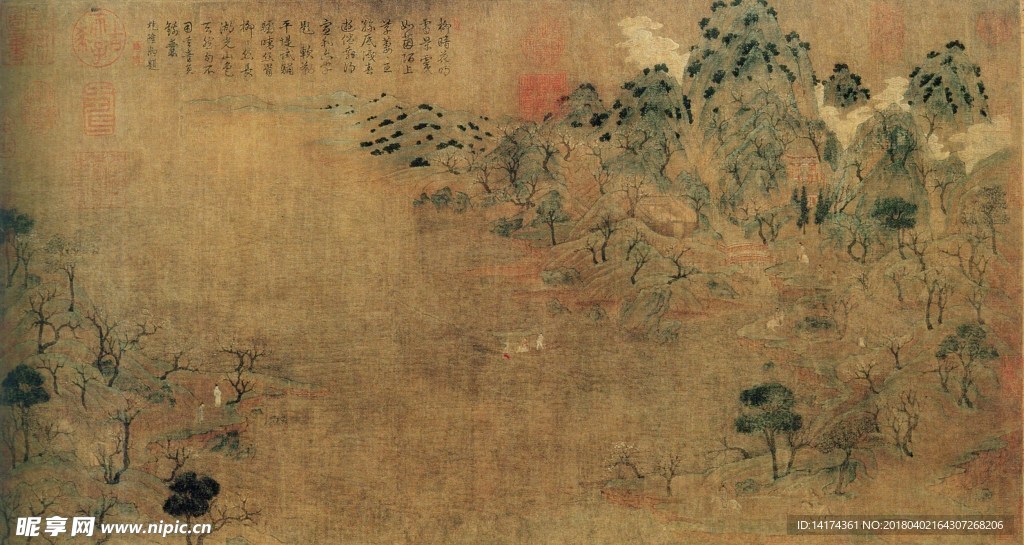 游春图
