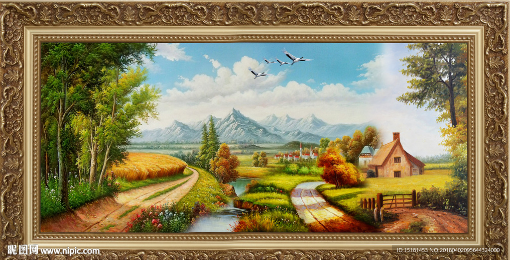 风景油画