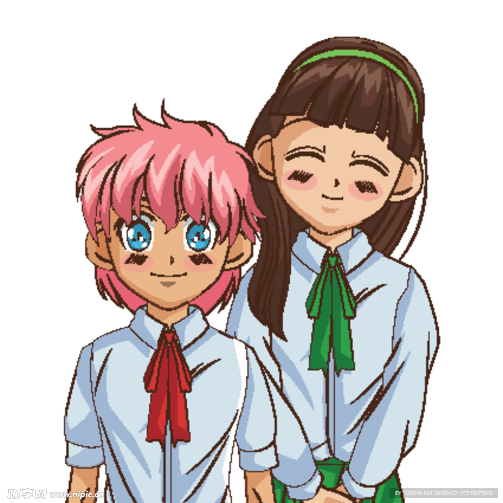 卡通学生